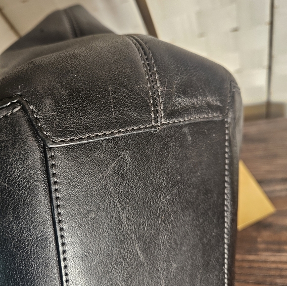 Coach Bleecker Legacy Tote Black Full Grain Leather 2009/F14483 - Picture 8 of 14